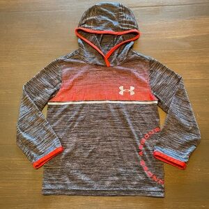 Kids Toddler Under Armour Athletic Red Track Jacket Size 5T